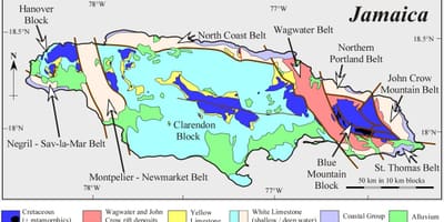 Zemljevid geološkega jamajka