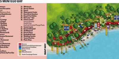 Jamajka resort zemljevid montego bay